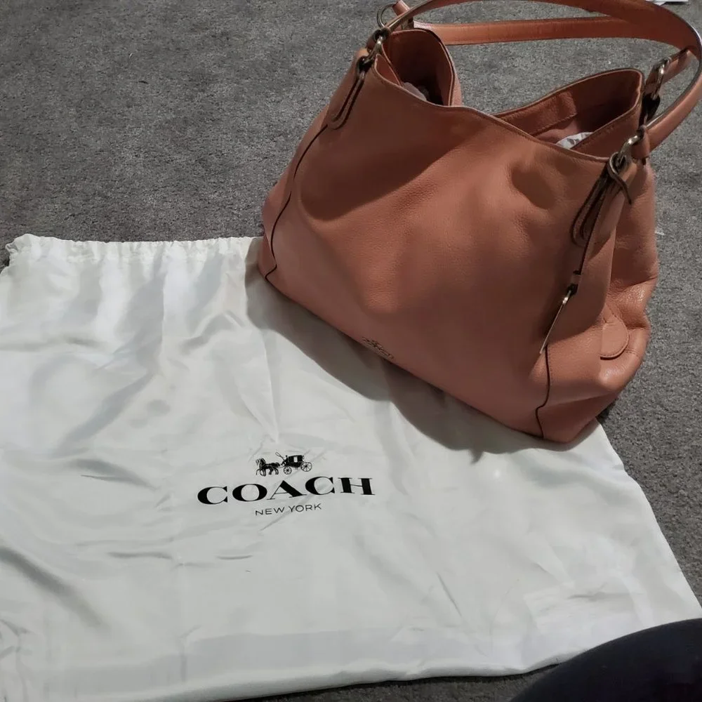 COACH EDIE SHOULDER BAG - Picture 7 of 8